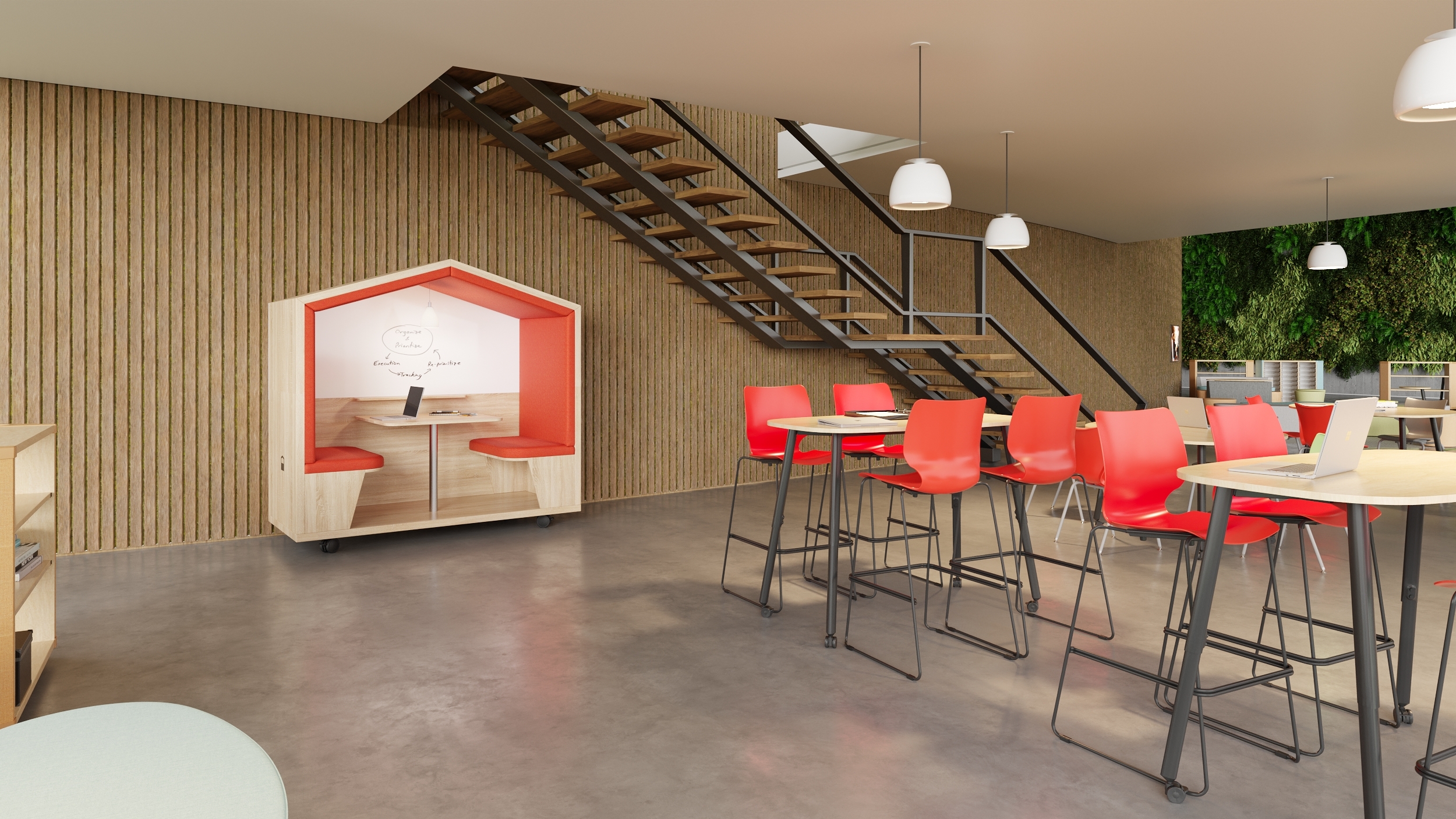 Nook - Brochure renderings - Stair